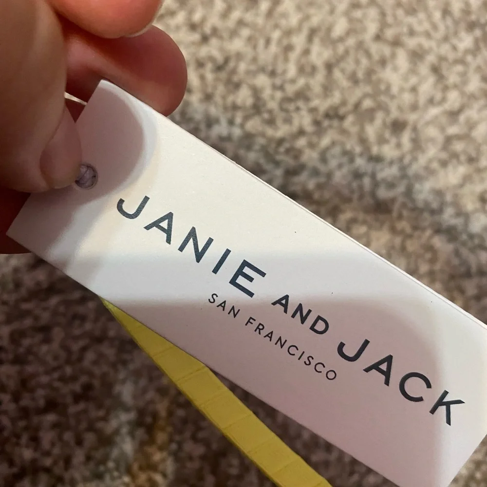 Janie and Jack Sunny Yellow Bow Headband